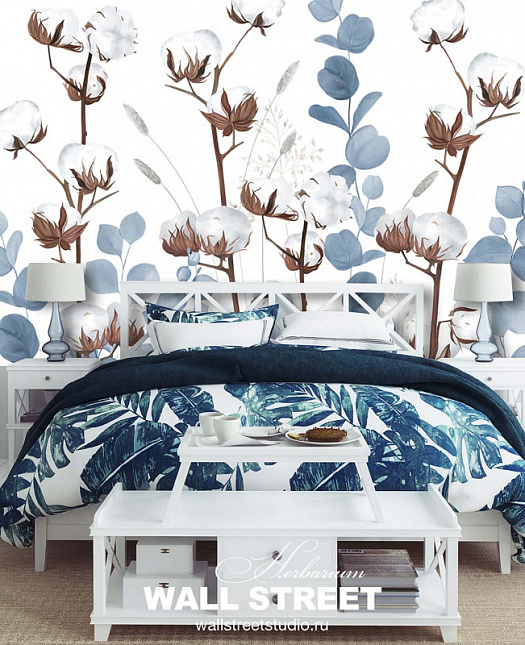 Фотообои в интерьере артикул Herbarium 9, HERBARIUM, Wall street Фотообои в интерьере артикул Herbarium 9, HERBARIUM, Wall street