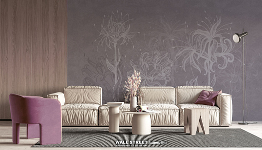 Фотообои в интерьере артикул SUMMERTIME 40, SUMMERTIME, Wall street