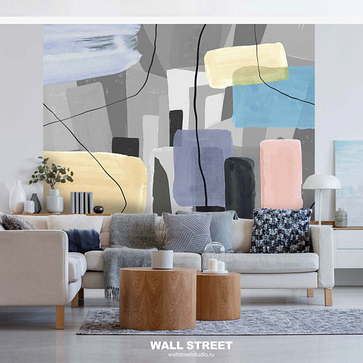 Фотообои в интерьере артикул Element 11, ЭЛЕМЕНТ / ELEMENT, Wall street