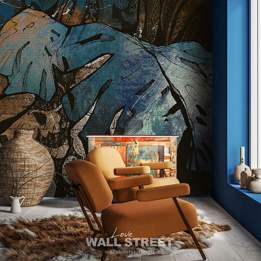 Фотообои в интерьере артикул Lowe 5, ЛОУ / LOWE, Wall street
