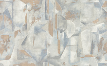 Обои сине-коричневые Kerama Marazzi RENIASSANCE KM8319