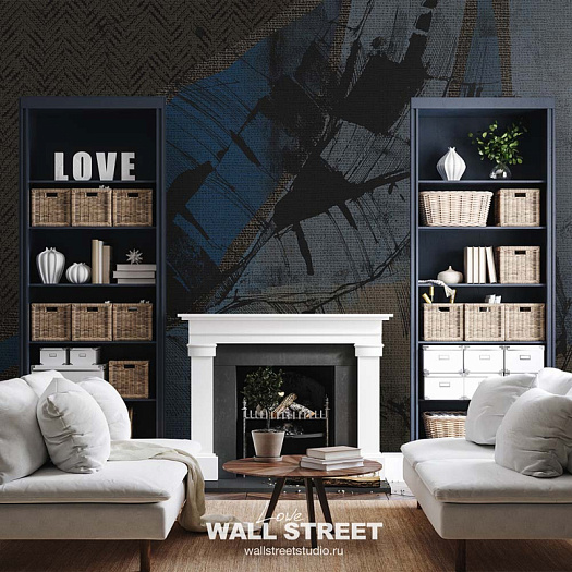 Фотообои в интерьере артикул Lowe 4, LOWE, Wall street Фотообои в интерьере артикул Lowe 4, LOWE, Wall street