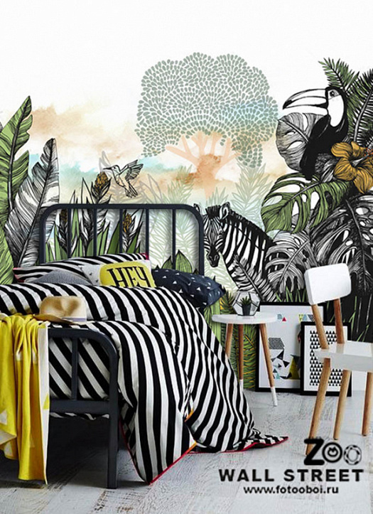 Фотообои в интерьере артикул Zoo 18, ZOO, Wall street Фотообои в интерьере артикул Zoo 18, ZOO, Wall street