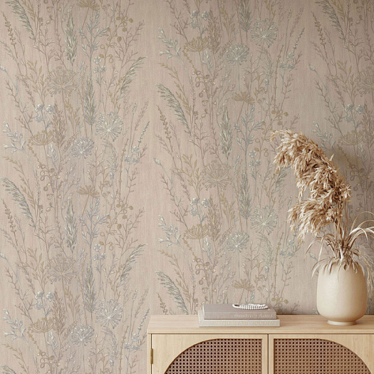 Обои в интерьере артикул 7272-17, Поле, Euro Decor Обои в интерьере артикул 7272-17, Поле, Euro Decor